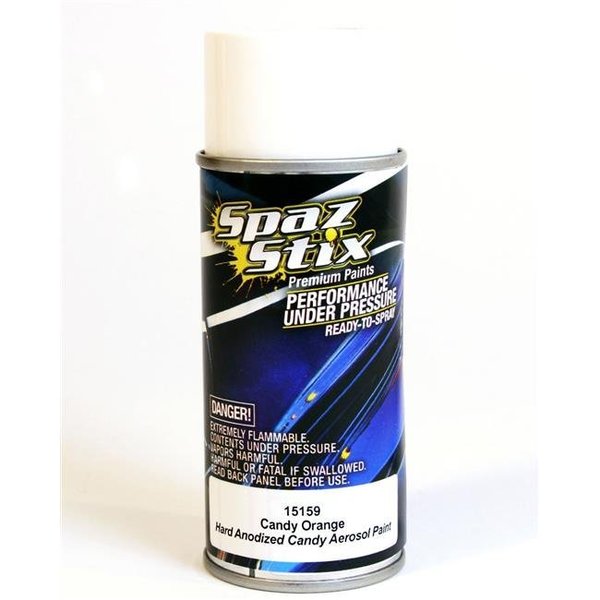 Spaz Stix Spaz Stix SZX15159 Candy Orange Aerosol Paint - 3.5 oz SZX15159